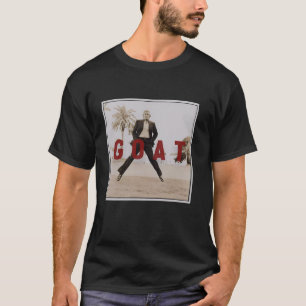 Retro Vintage Trump GOAT Middle Finger Felon Presi T-Shirt