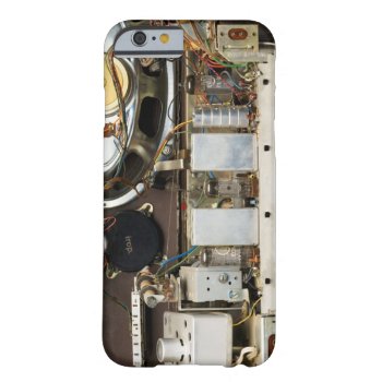 Retro Vintage Tube Radio Barely There Iphone 6 Case by ipadiphonecases at Zazzle