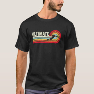 Retro Vintage Ultimate Frisbee Flying Disc Frisbee T-Shirt
