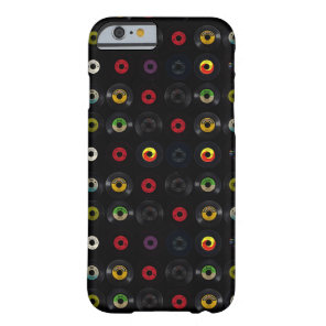 Retro Vintage Vinyl 45 Records Barely There iPhone 6 Case