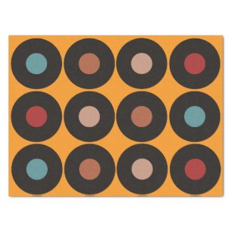 Retro Vintage Vinyl Record Music