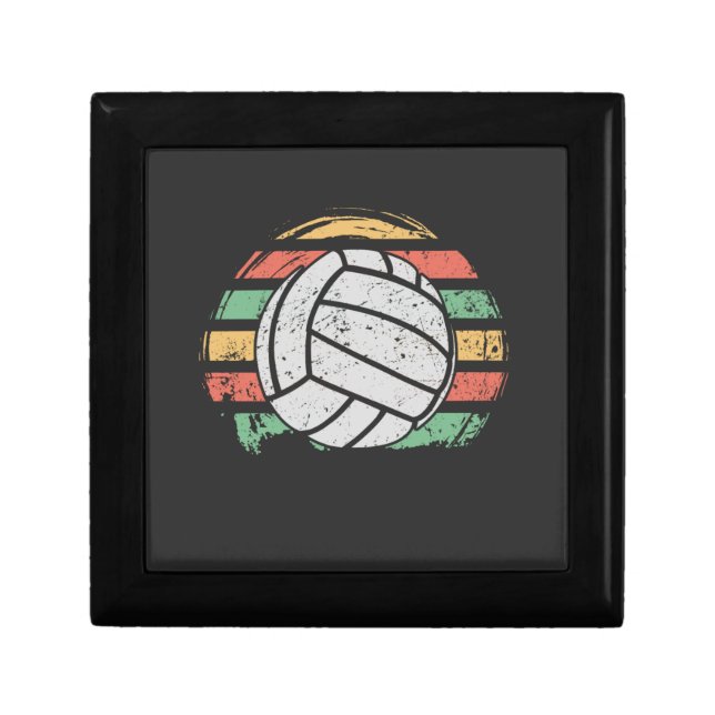 Retro Vintage Volleyball Gift Box (Front)