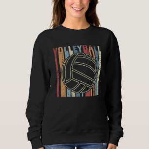 Retro Vintage Volleyball Sweatshirt
