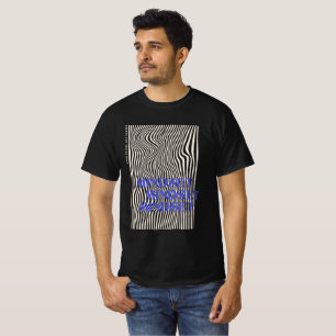 Retro Vintage Wavy Mindset Graphic  T-Shirt