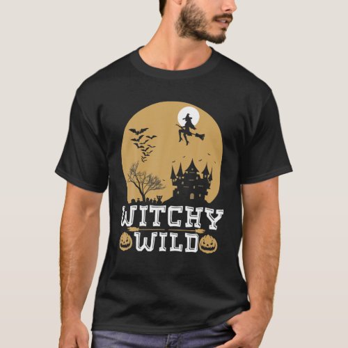 Retro Vintage Witchy Wild T_Shirt