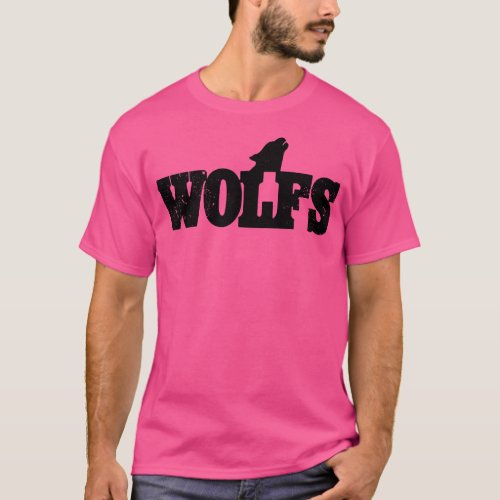 Retro Vintage Wolfs Gay Bar San Diego California 1 T_Shirt