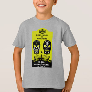 Retro Vintage Wrestling Poster T-Shirt