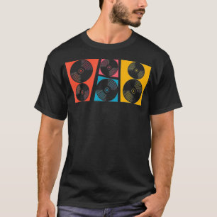 Retro Vinyl LP Records Vintage Vinyls3 T-Shirt