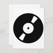 retro vinyl record (Front/Back)