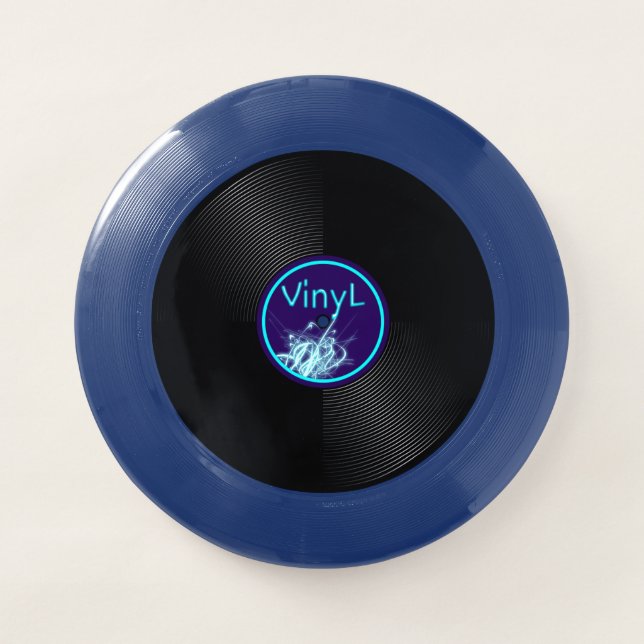 Retro Vinyl Record Album Frisbee (Front)