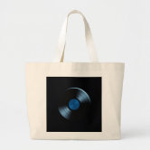 Vinyl Record Tote Bags for Sale