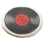Retro Vinyl Record Cookies (Angled)