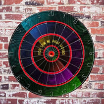 Retro Vinyl Record Dart Board Spin into Nostalgia
