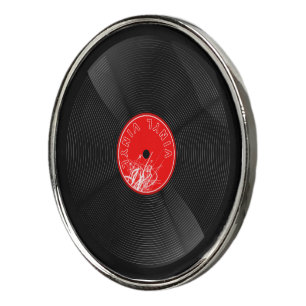 Retro Vinyl Record Golf Ball Marker Set
