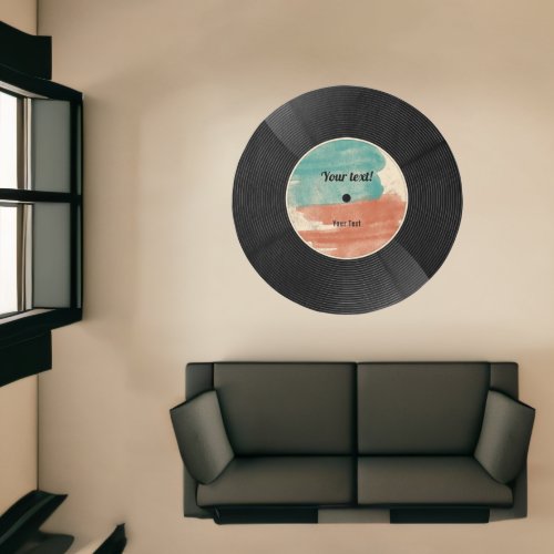 Retro Vinyl Record Music Album Rug