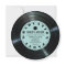Retro Vinyl Record Turquoise Photo Graduation