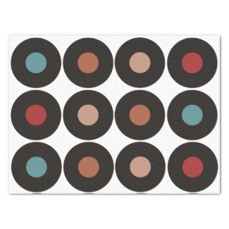 Retro Vinyl Records Sixties Musical Birthday