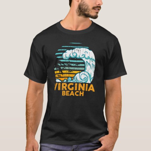 Retro Virginia Beach _ SUMMER SOUVENIR T_Shirt