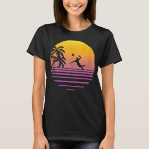 Retro Volleyball Player Gift — Vintage Beach Volle T-Shirt