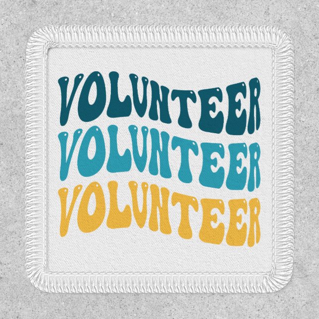 Retro Volunteer Patch (Front)