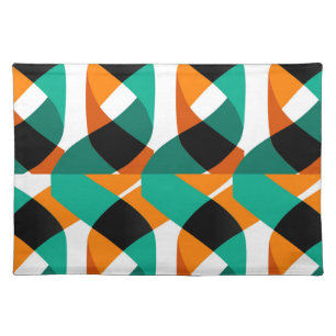 Retro Wallpaper: Vintage Design Cloth Placemat