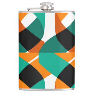 Retro Wallpaper: Vintage Design Flask