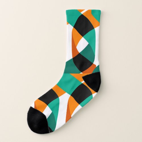 Retro Wallpaper Vintage Design Socks