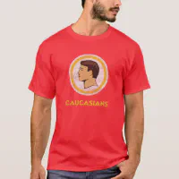 Retro Washington Caucasians Funny Caucasians T-Shirt