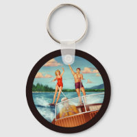 Retro Water Skiing