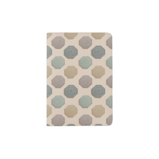 Retro Watercolor Beach Umbrella Passport Holder
