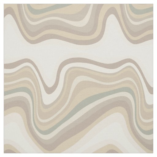 retro wave neutral fabric
