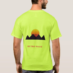Retro Wave Synthwave Sunset T-Shirt