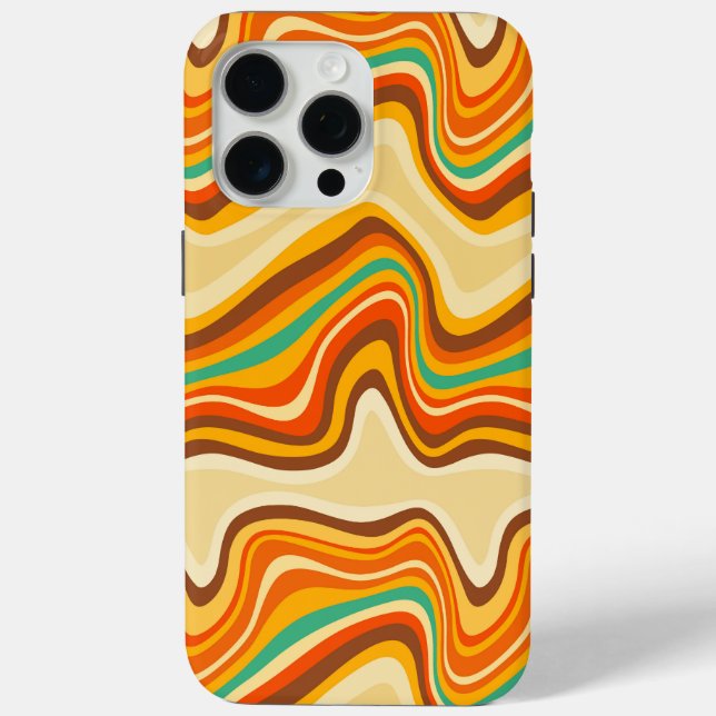 retro wave warm Case-Mate iPhone case (Back)