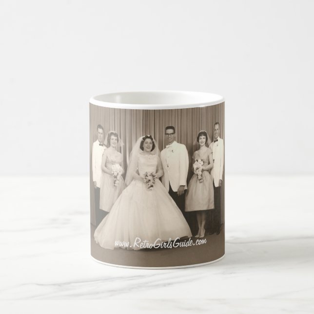 Retro Wedding Mug (Center)