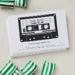 Retro Wedding Song Request Insert Card<br><div class="desc">Retro Wedding Song Request Insert Card. A fun way to include your guests in the party! What will get them on the dance floor?</div>