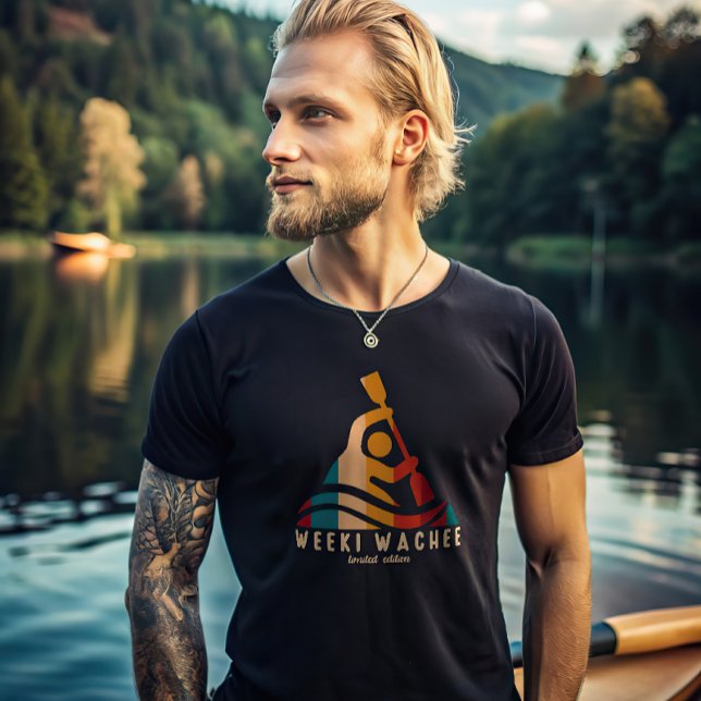 Retro Weeki Wachee Kayaking T-Shirt (Creator Uploaded)