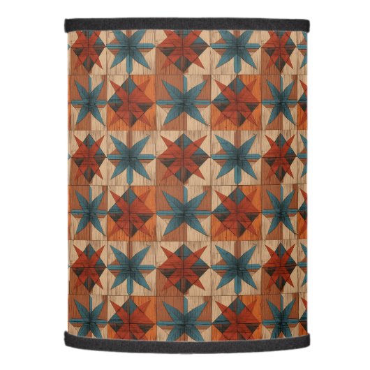 Retro Western Lamp Shade (Left)