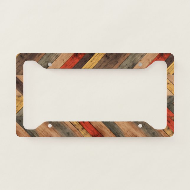 Retro Western License Frame (Front)