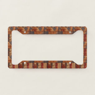Retro Western License Frame