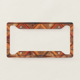 Retro Western License Frame