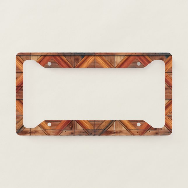 Retro Western License Frame (Front)