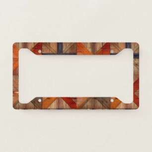 Retro Western License Frame