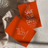 Retro Western Terracotta Modern Desert Wedding