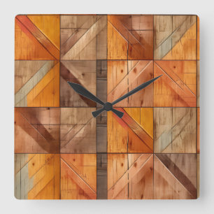 Retro Western Wall Clock