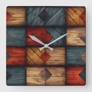 Retro Western Wall Clock