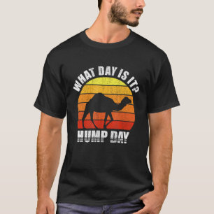 Retro What Day Is It Hump Day Vintage Camel T-Shirt