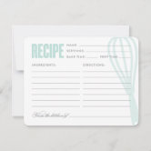 Recipe Cards - Custom Portrait Sketch set/20 – natureswrap