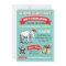 Retro White Elephant Christmas Party Invitations