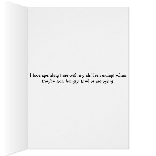 Retro Wife - A Mom at Her Wit's End (Inside (Right))