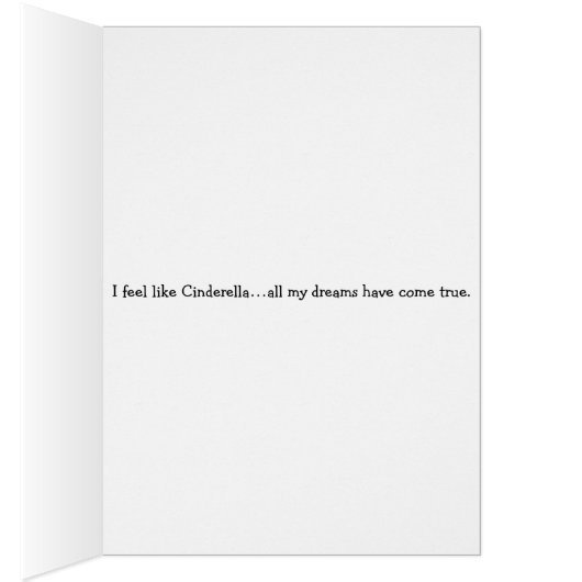 Retro Wife - I Feel Like Cinderella, (Inside (Right))